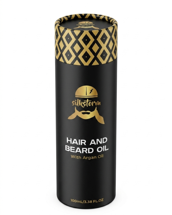 Silkstorm Hair and beard oil- With Argan oil infusion