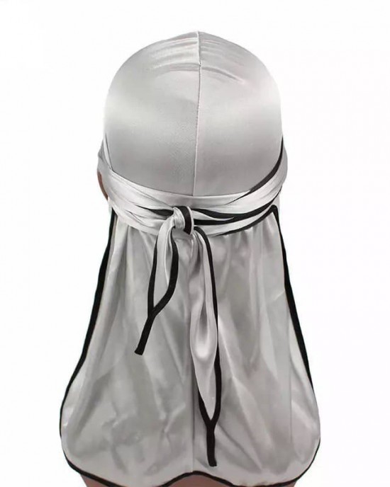 Silk Durag with Black Edges collection